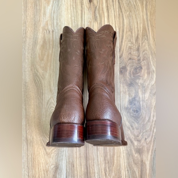 Texas Country Western Boot Grisly Cafe Rodeo Toe E50 Size 7.5 LNC - Picture 7 of 8